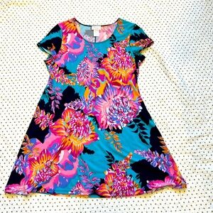 Ivy Lane floral knit boutique dress